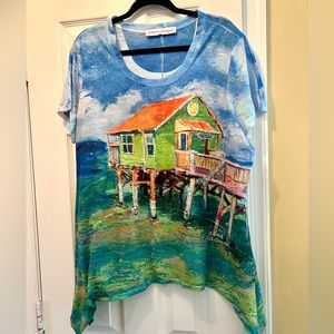 Leoma Lovegrove XXL tunic beach cruise